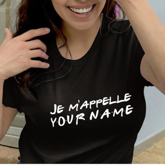 personalized friends series t-shirt