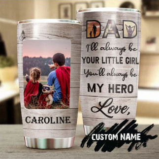 father's day custom tumbler