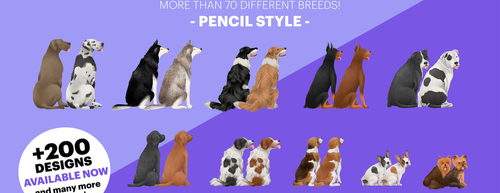 Customily Clipart Collection Dogs