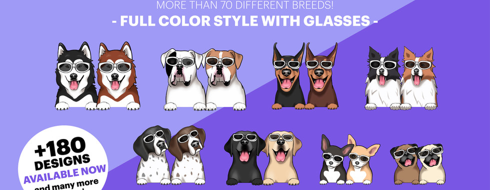 Customily Clipart Collection Dogs