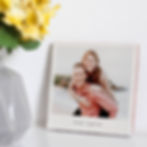 Personalized polaroid photo ceramic