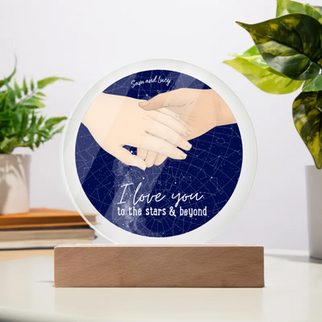 Circle Acrylic Plaque