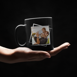 personalized father photo mug