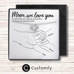 mother's day custom necklace