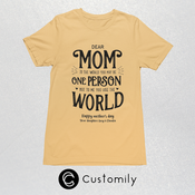 mother's day custom tshirt