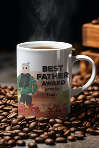 best father custom mug