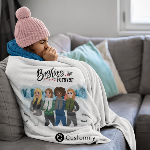 personalized blanket