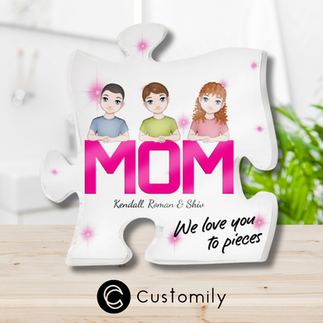 mother's day acrylic plaque