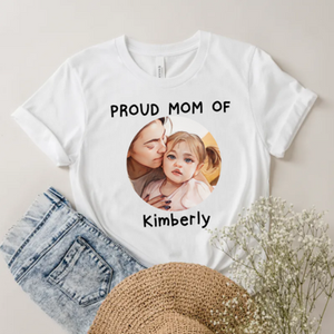 mother's day custom t-shirt with cartoonized picture