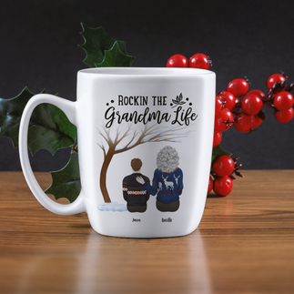 grandma personalized mug