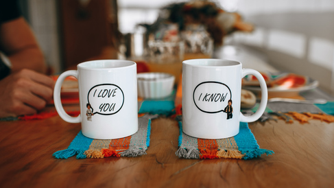 custom couple combined mugs