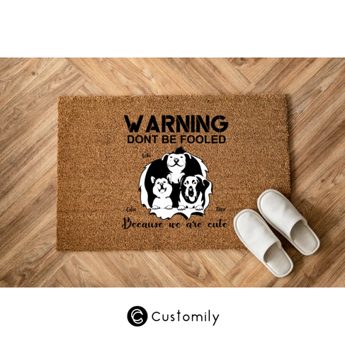 personalized doormat