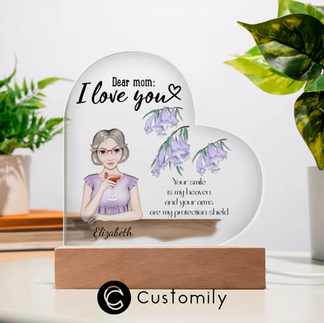 mother's day acrylic plaque