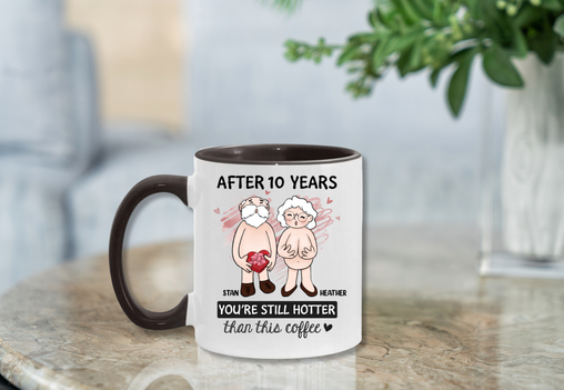 custom funny couple mug clipart