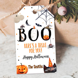 custom halloween tag