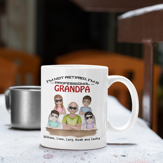 grandpa custom mug