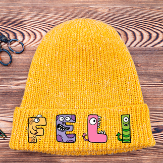 personalized beanie with name