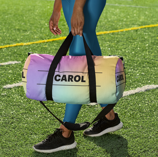 personalized sports bag