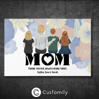 mother's day canvas