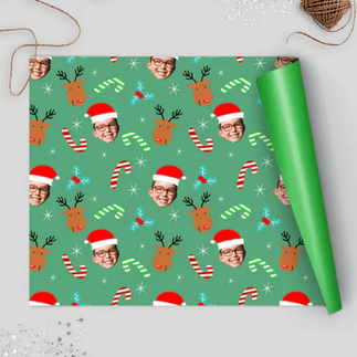 Personalized wrapping paper