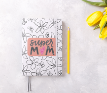 mother's day custom notebook