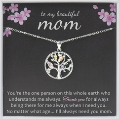 mother's day custom necklace