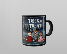 Personalized product with a Halloween design made with Customily