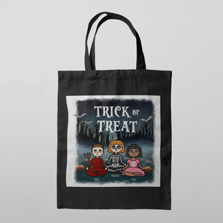 Personalized product with a Halloween design made with Customily