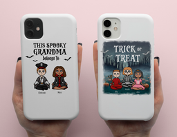 Personalized product with a Halloween design made with Customily